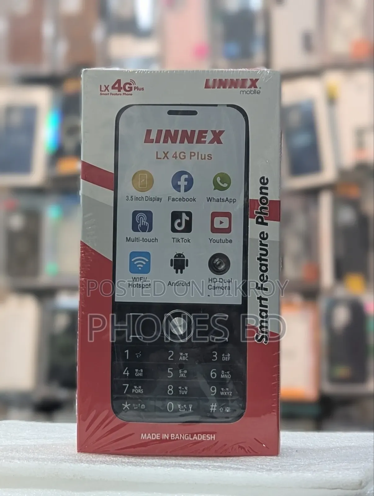 New LINNEX LX 4G Plus 32 GB