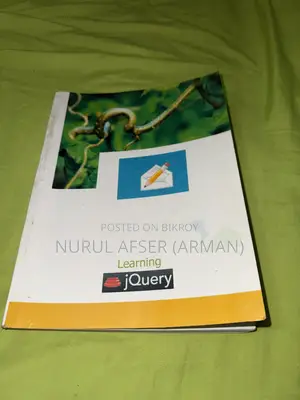 A Jquery Book Is for Sell