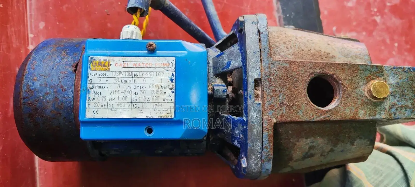 1 HP Gazi Motor