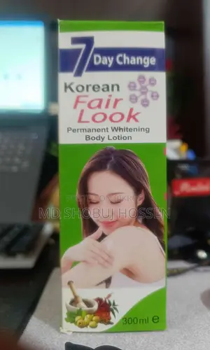 7 Korean Fair Look Permanent Whitening Body Lotion