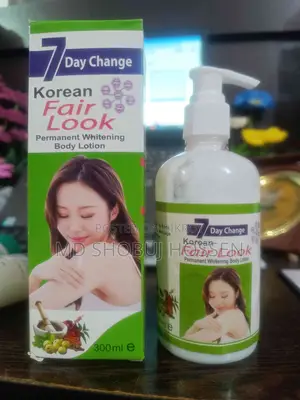 7 Korean Fair Look Permanent Whitening Body Lotion