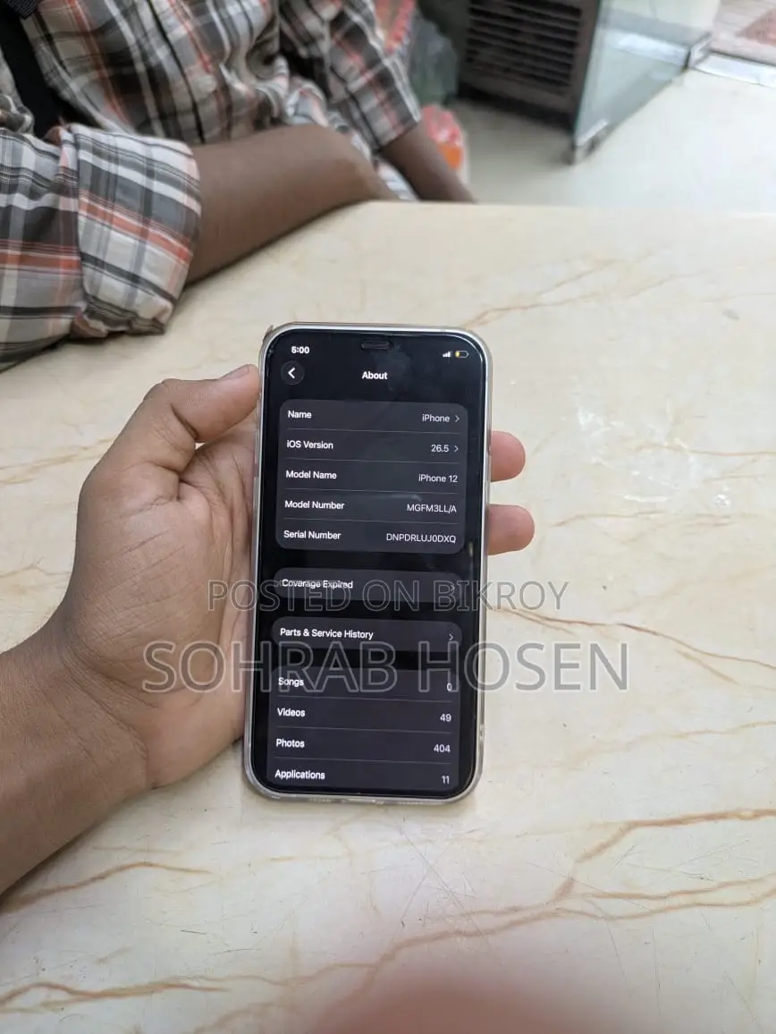 New Apple iPhone 12 64 GB White