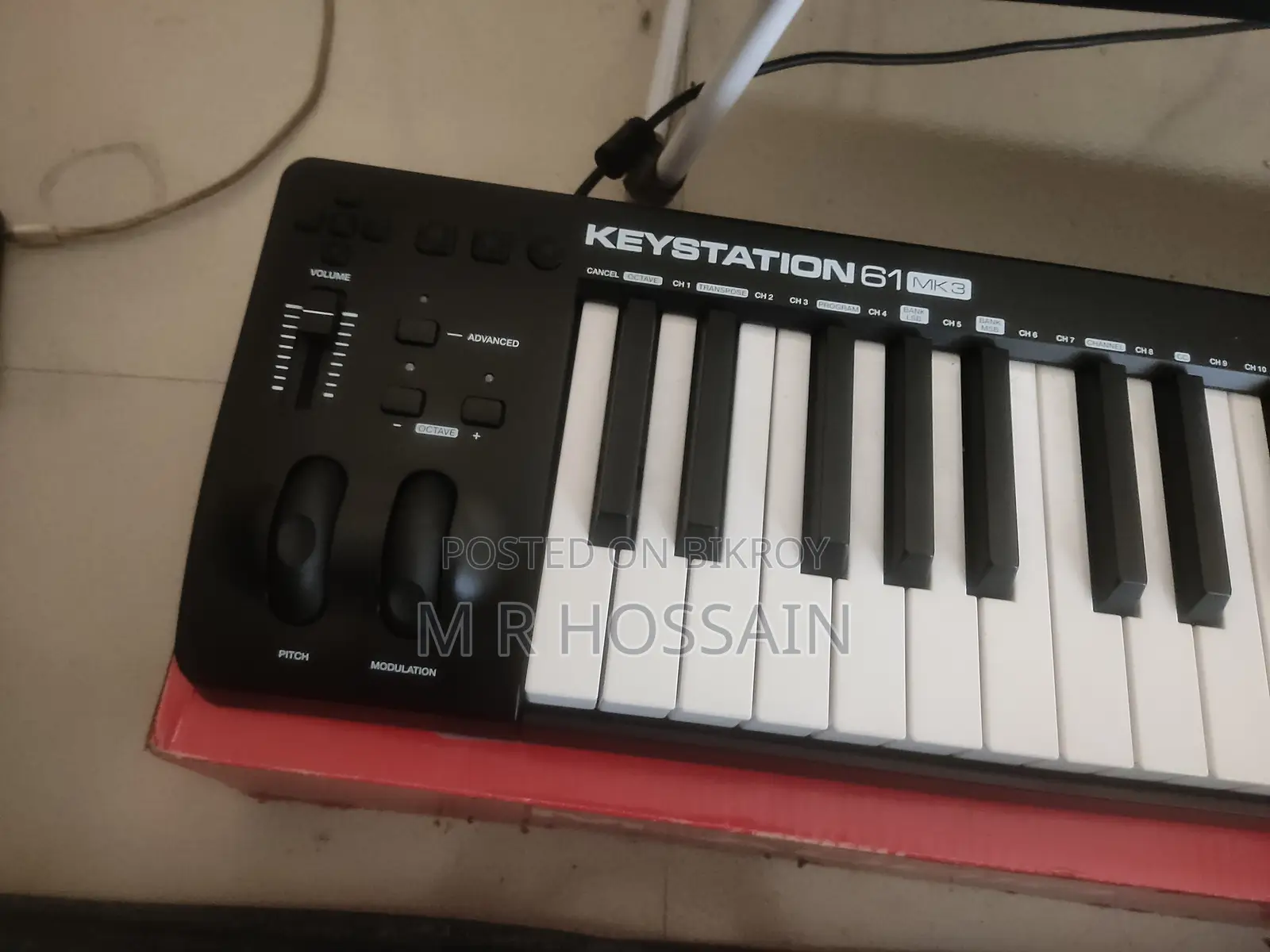 M-audio Keystation 61 Mk3 Midi Keyboard