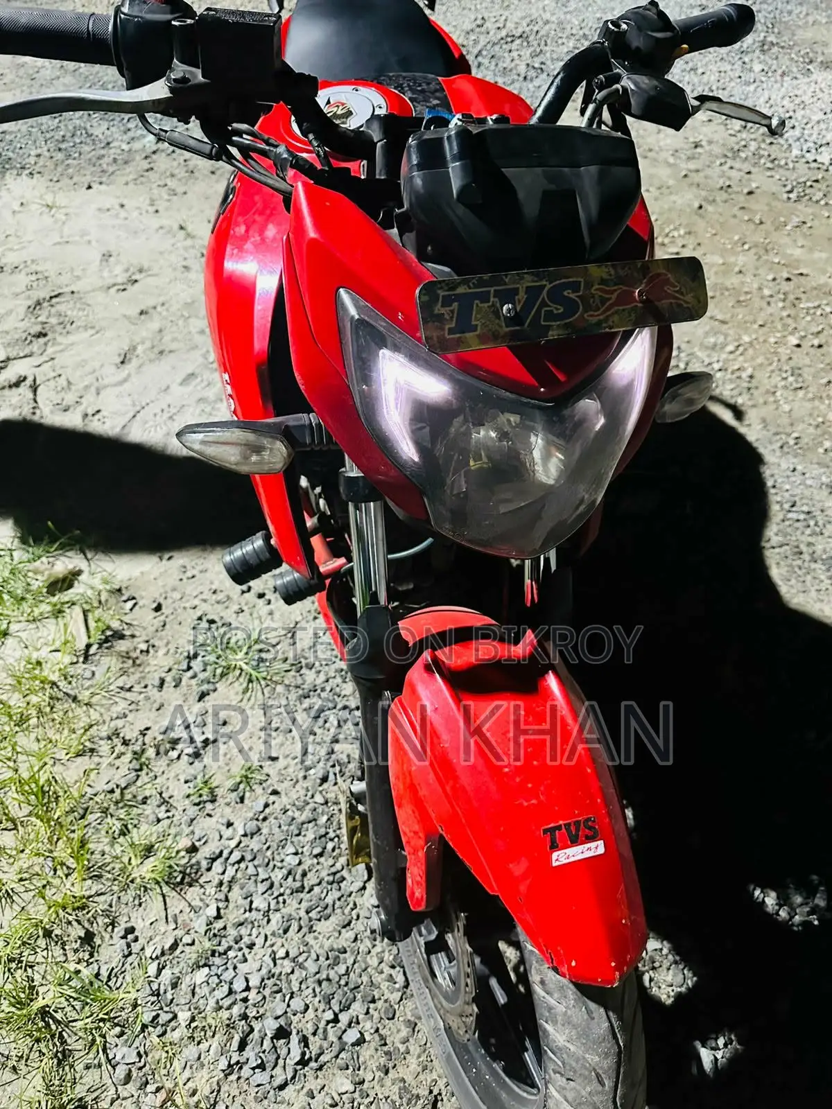 TVS Apache 160 4V 2020 Red