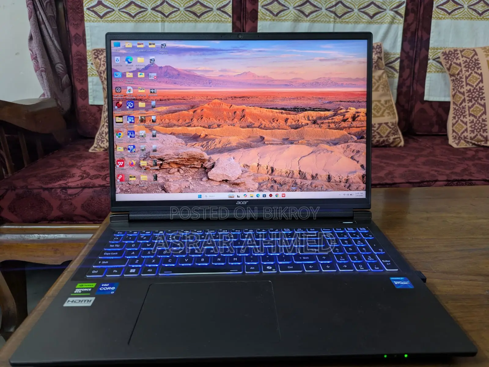 Laptop Acer 16GB Intel Core I7 SSD 512GB