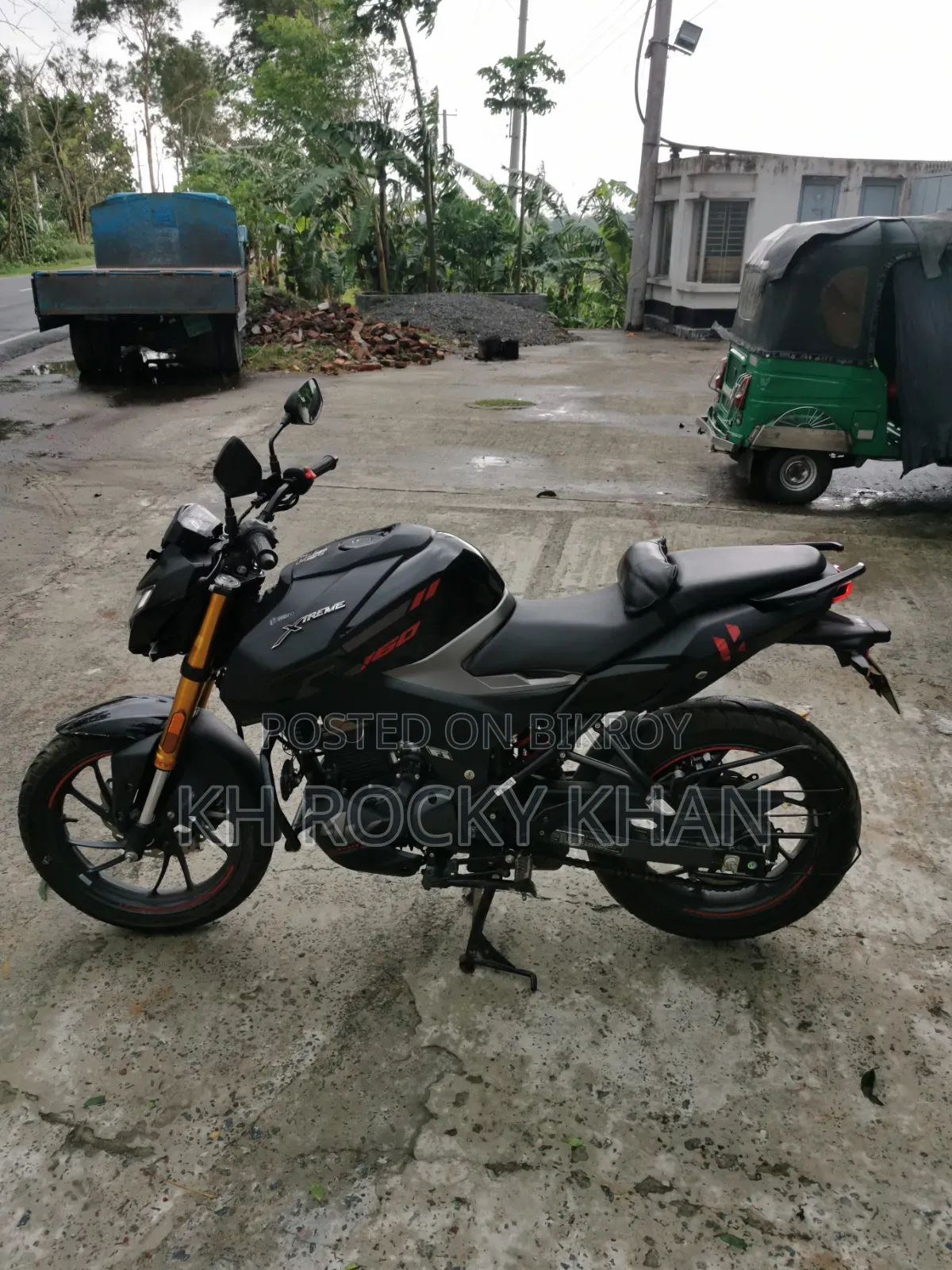 Hero Xtreme 160R 4V 2025 Black