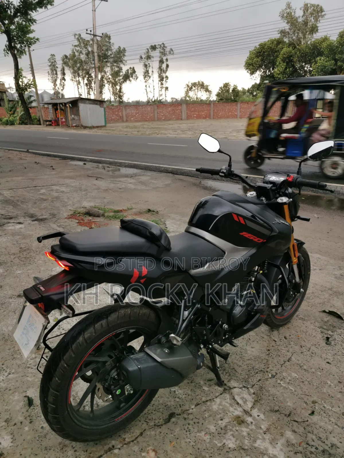 Hero Xtreme 160R 4V 2025 Black