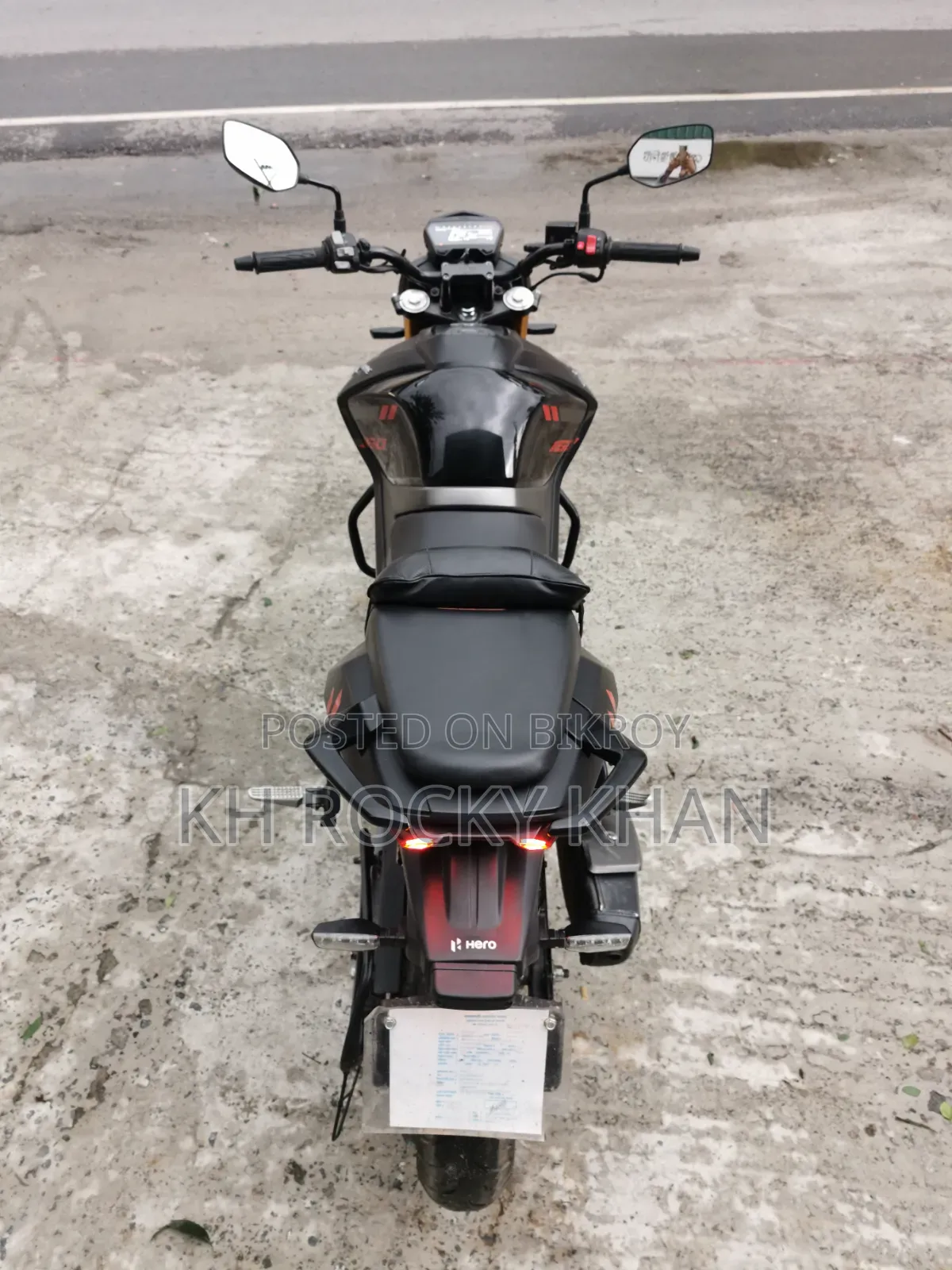 Hero Xtreme 160R 4V 2025 Black