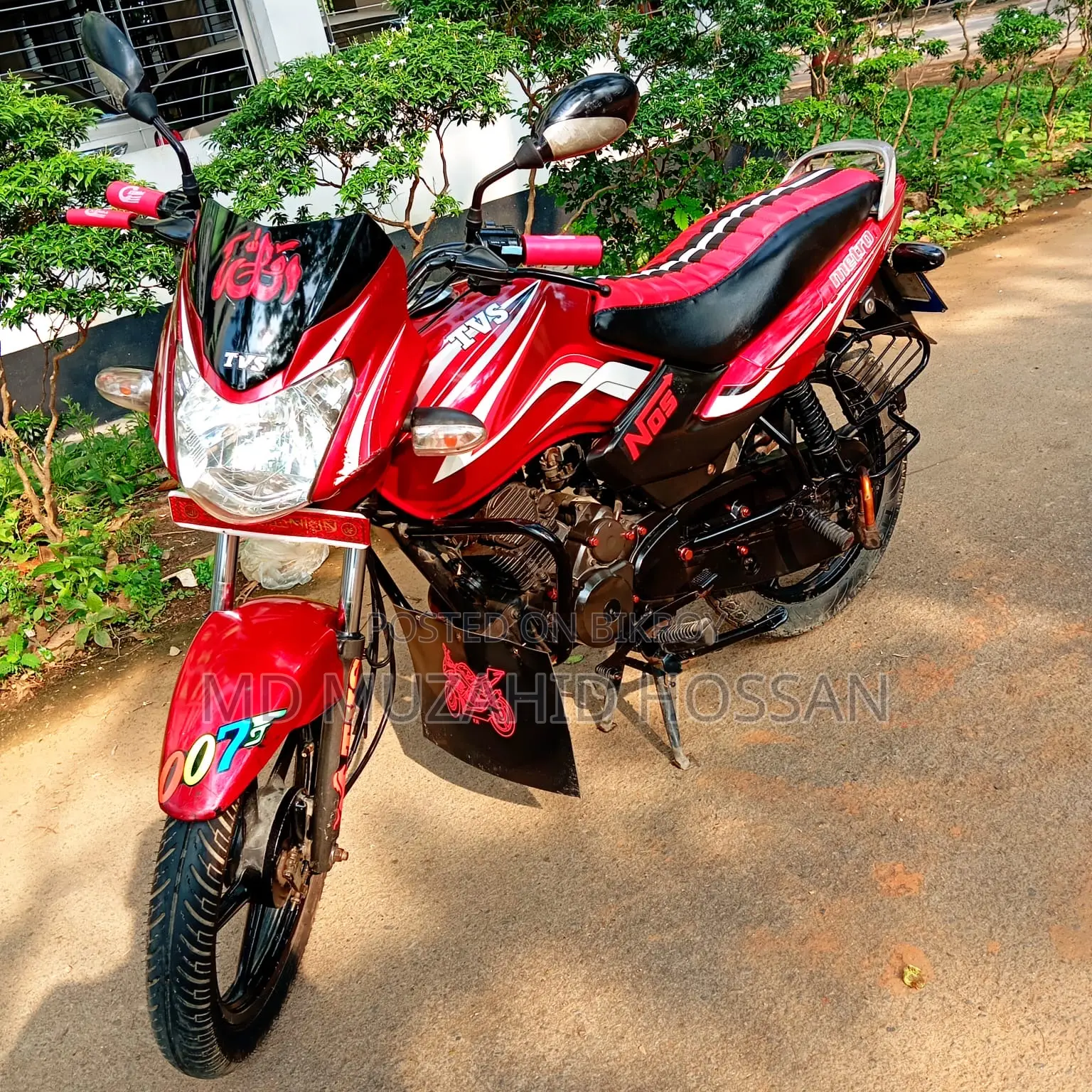 TVS Metro 2019 Red