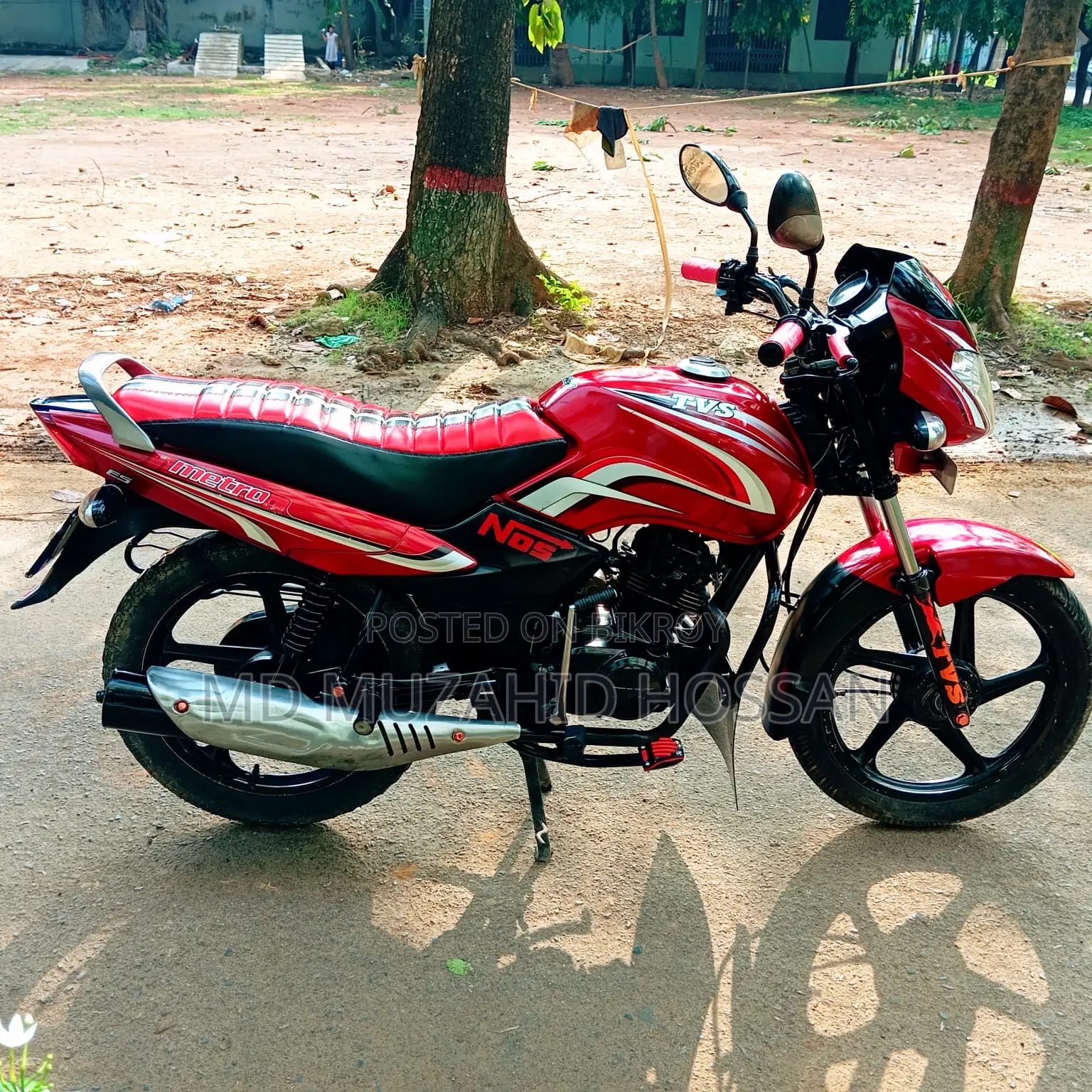 TVS Metro 2019 Red