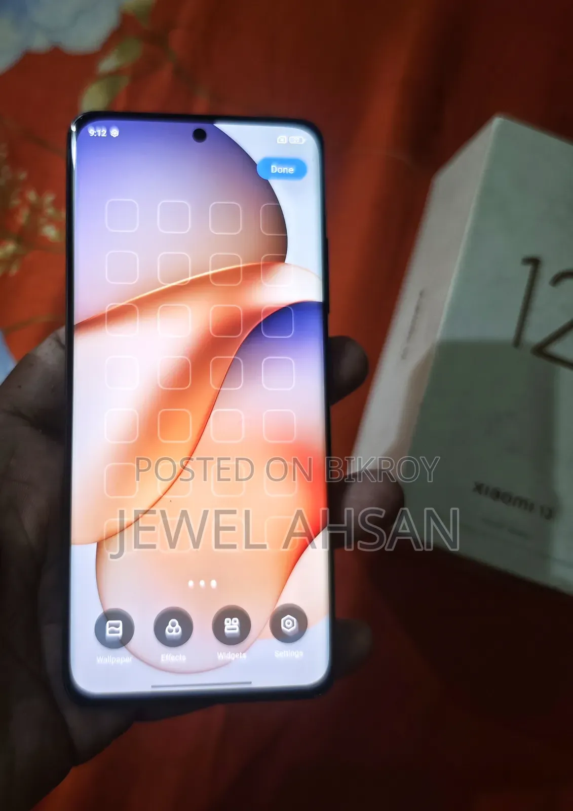 Xiaomi 12 ২৫৬ জিবি গ্রে