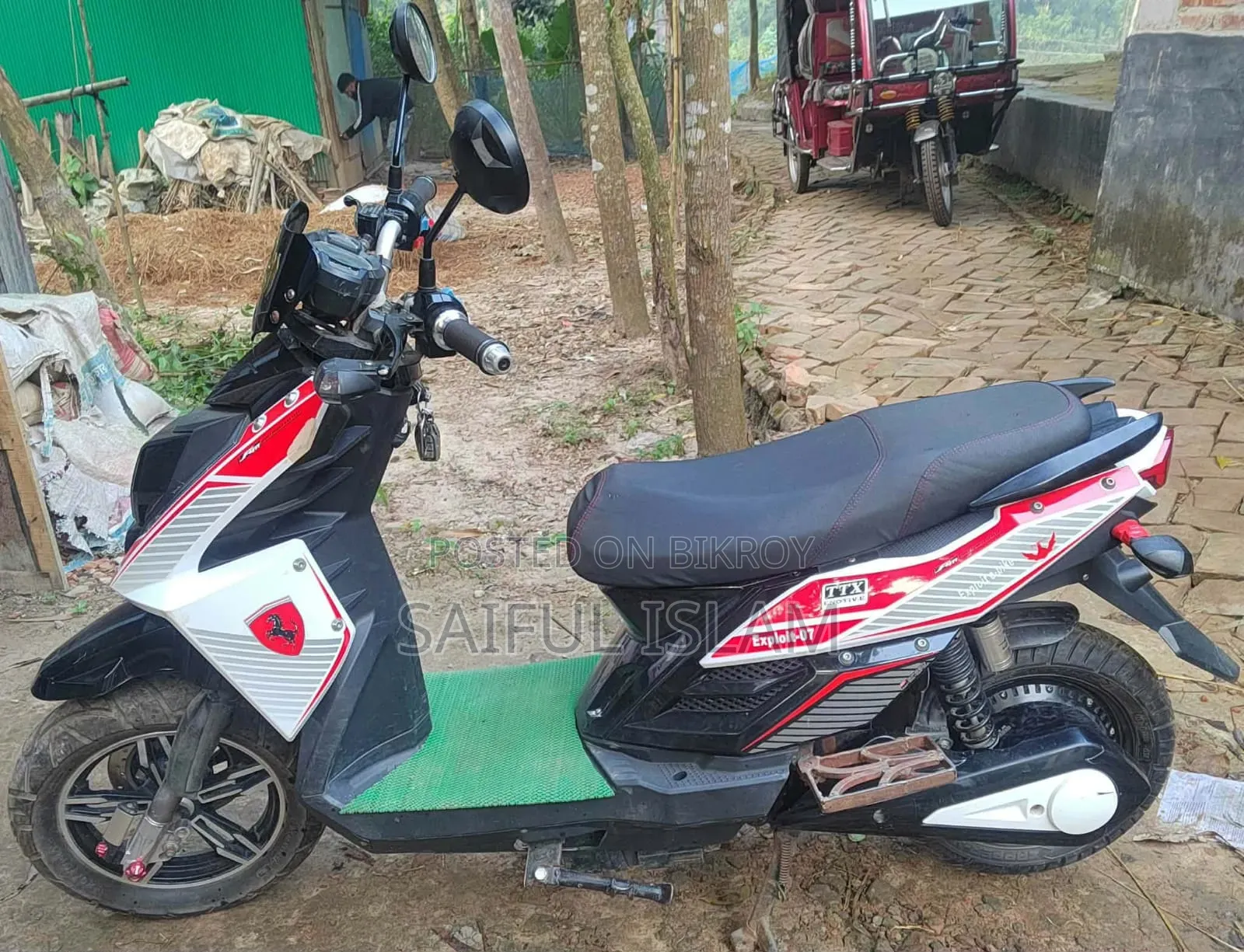 Motorcycle 2024 White