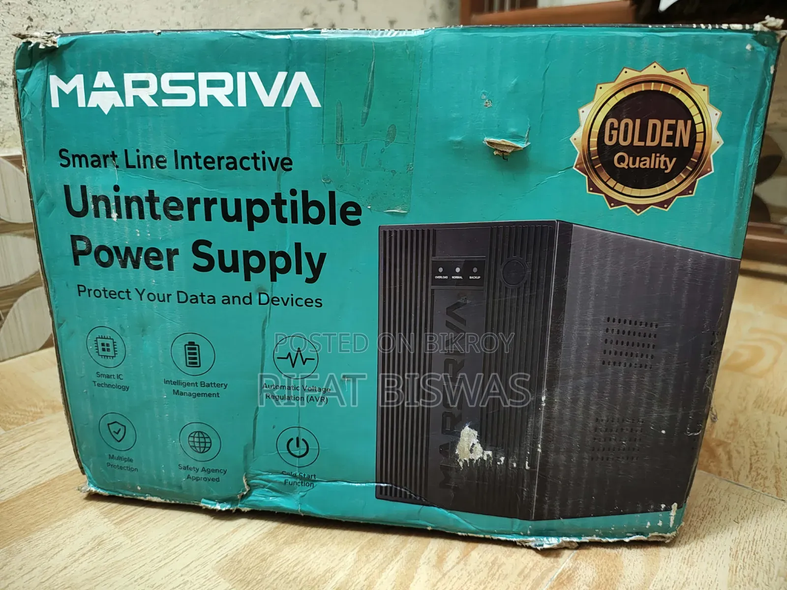 Marsriva Mr-uf1250 1250va Smart Line Interactive Ups