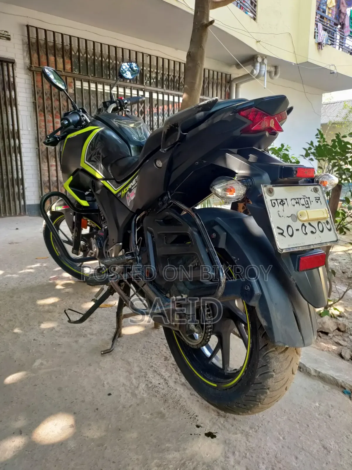 হোন্ডা হর্নেট ২০১৮ গ্রে