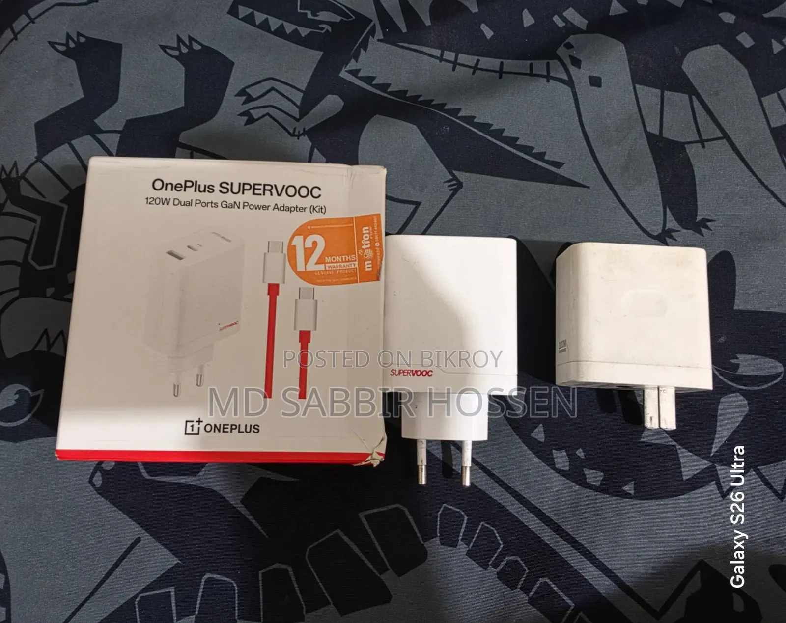 Oneplus Adapter 100+120 Watt