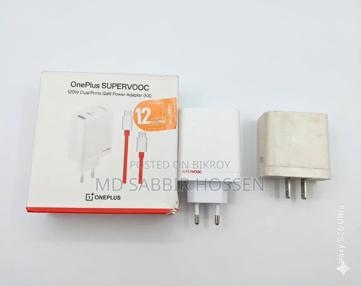 Oneplus Adapter 100+120 Watt