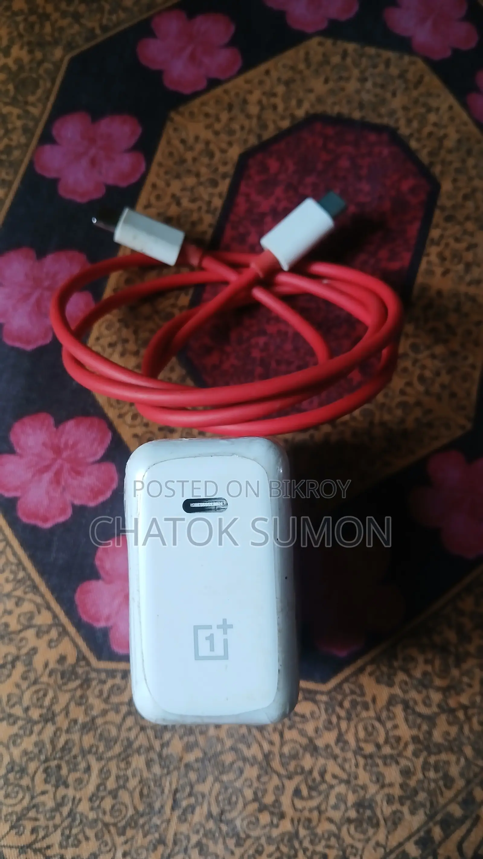 One Plus অরিজিনাল ১০০ ওয়াট চার্জার