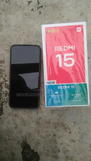 Xiaomi Redmi 15 256 GB Black