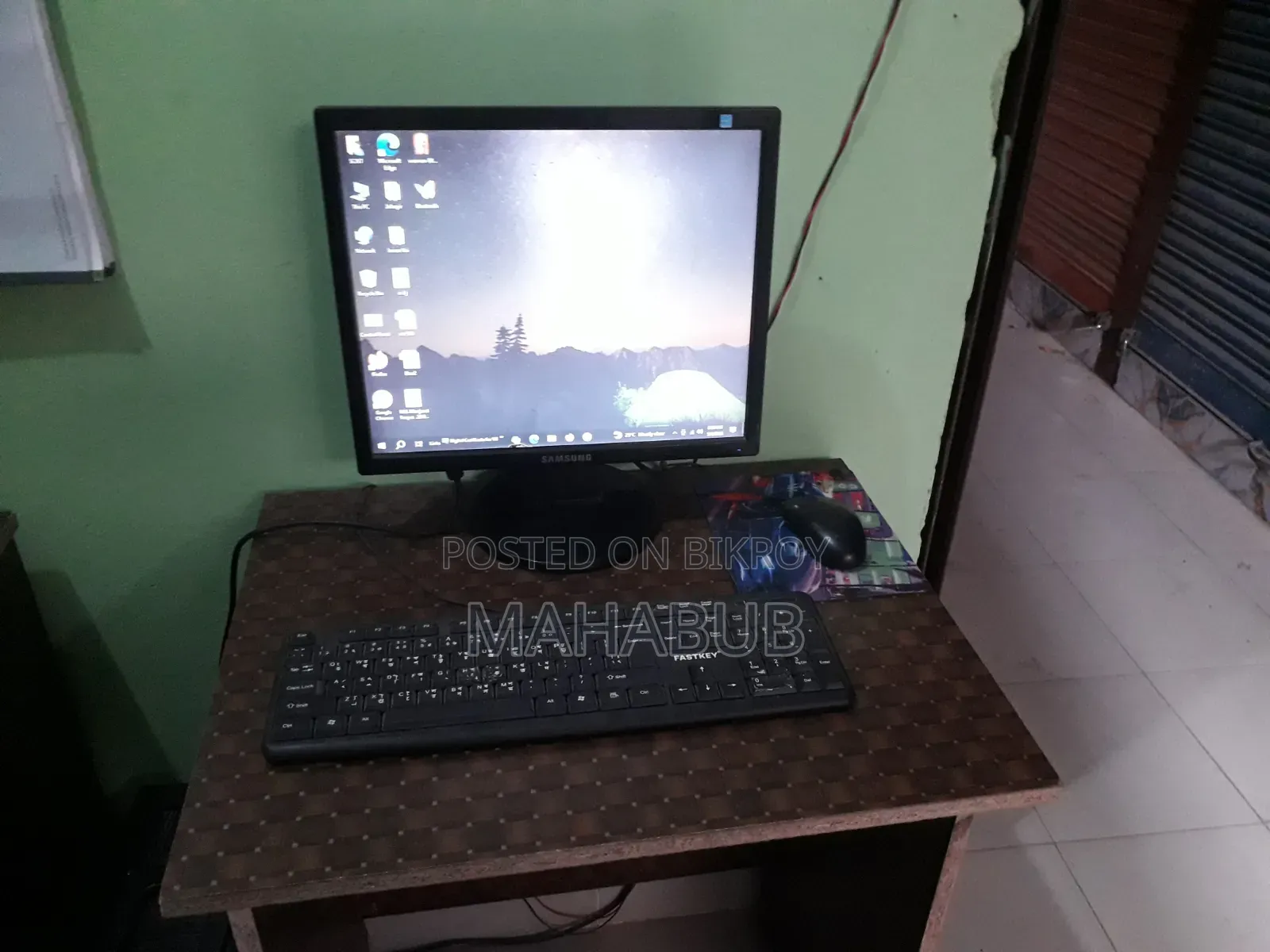 Desktop Computer 4GB Intel SSD 128GB