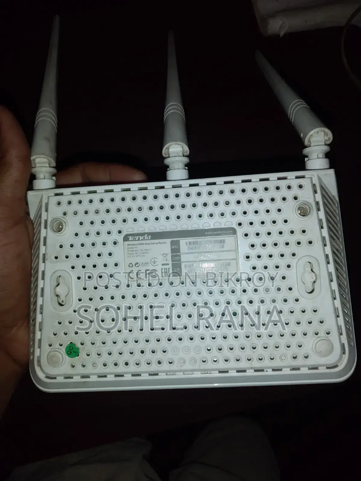 Tenda F3 Router