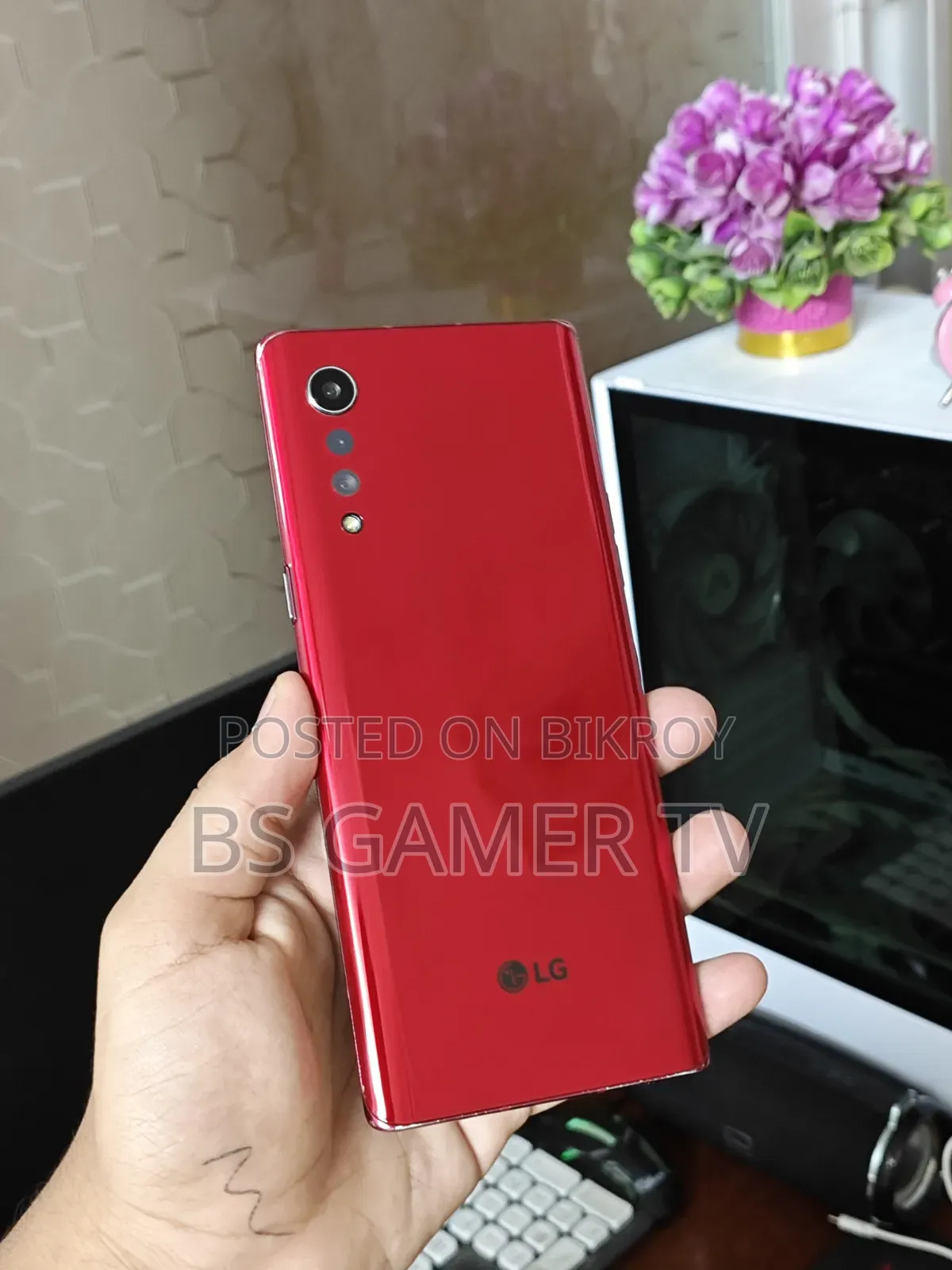 LG Velvet 5G 128 GB Red