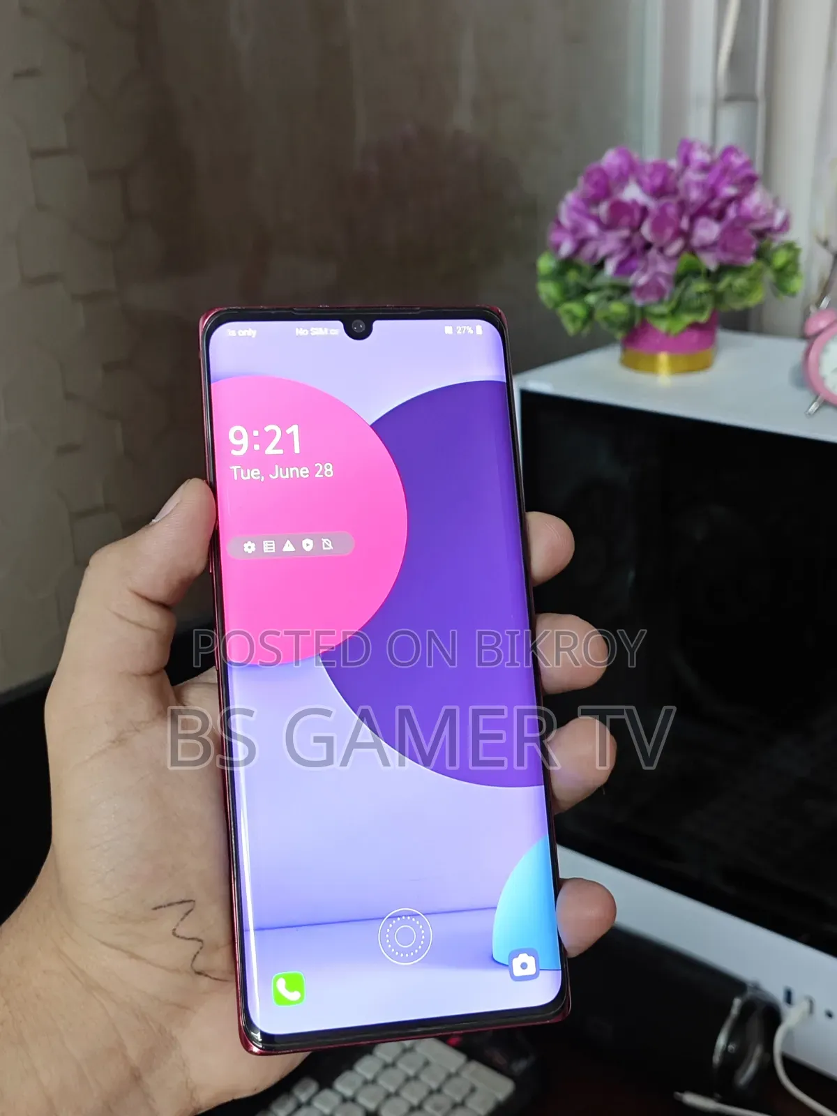 LG Velvet 5G 128 GB Red