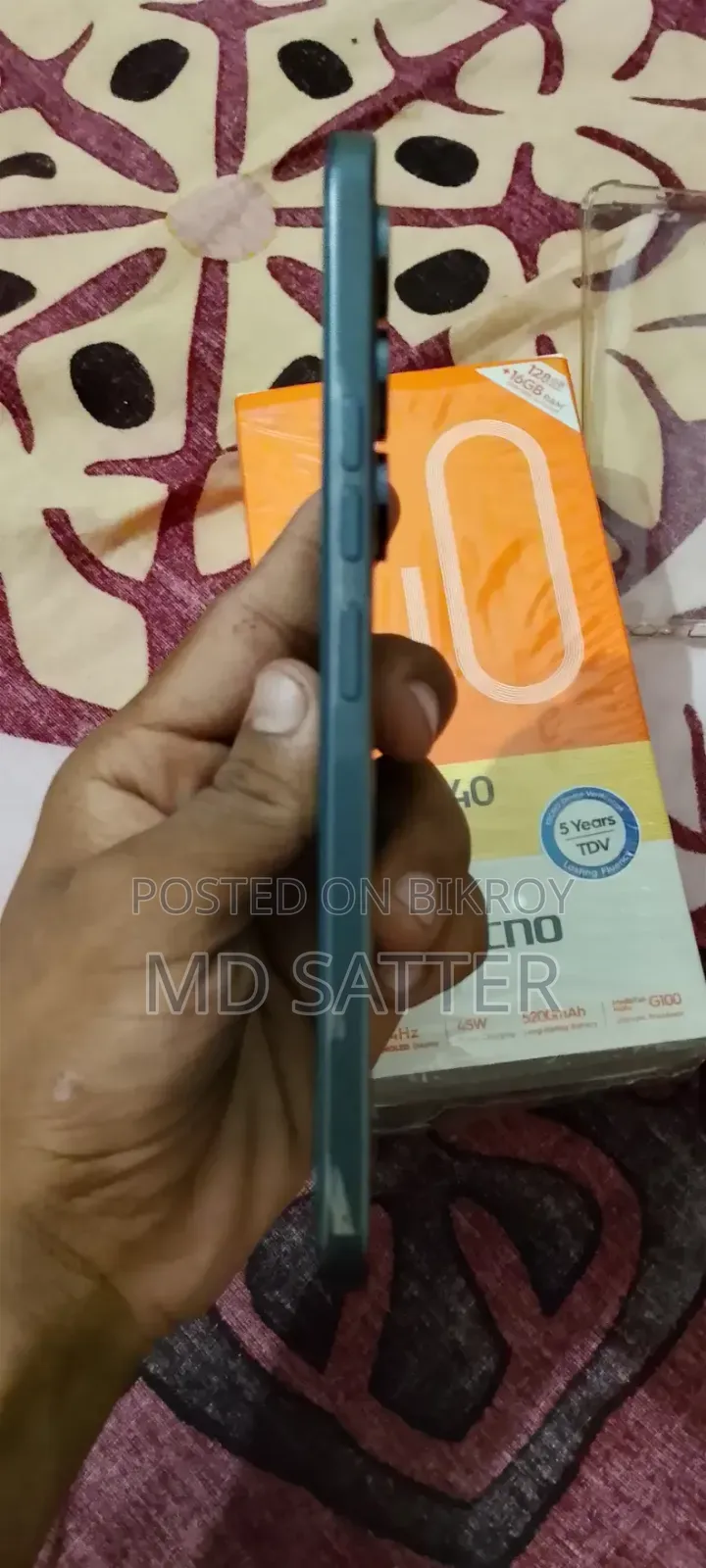 Tecno Spark 40 Pro 128 GB Black