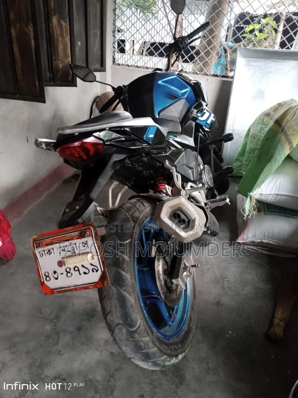 Motorcycle 2019 Blue