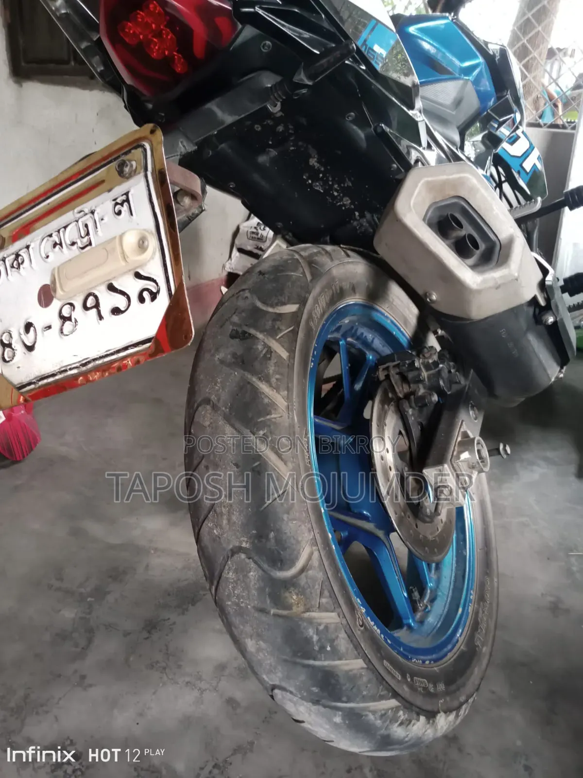 Motorcycle 2019 Blue