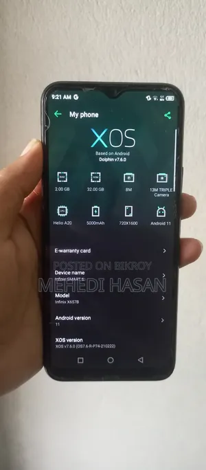 Infinix Hot 10 Lite X657B 32 GB Black