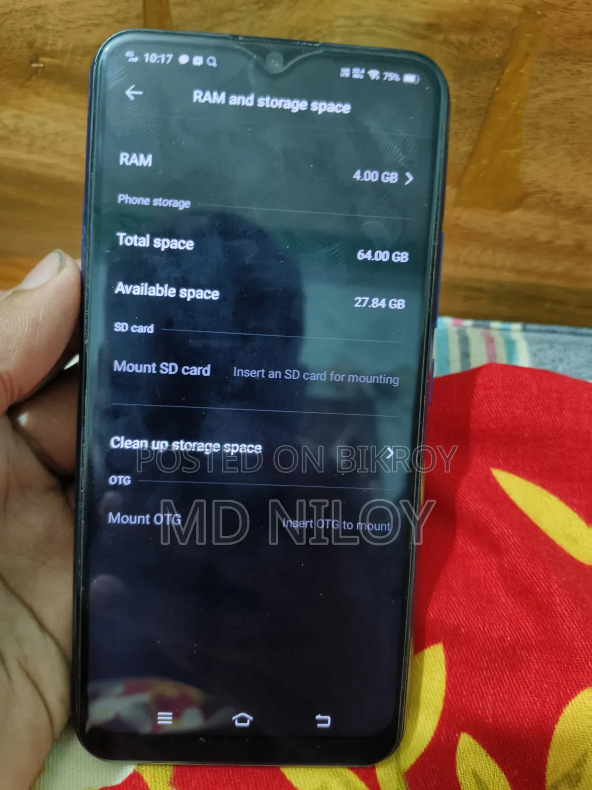 Vivo Y15 64 GB Blue
