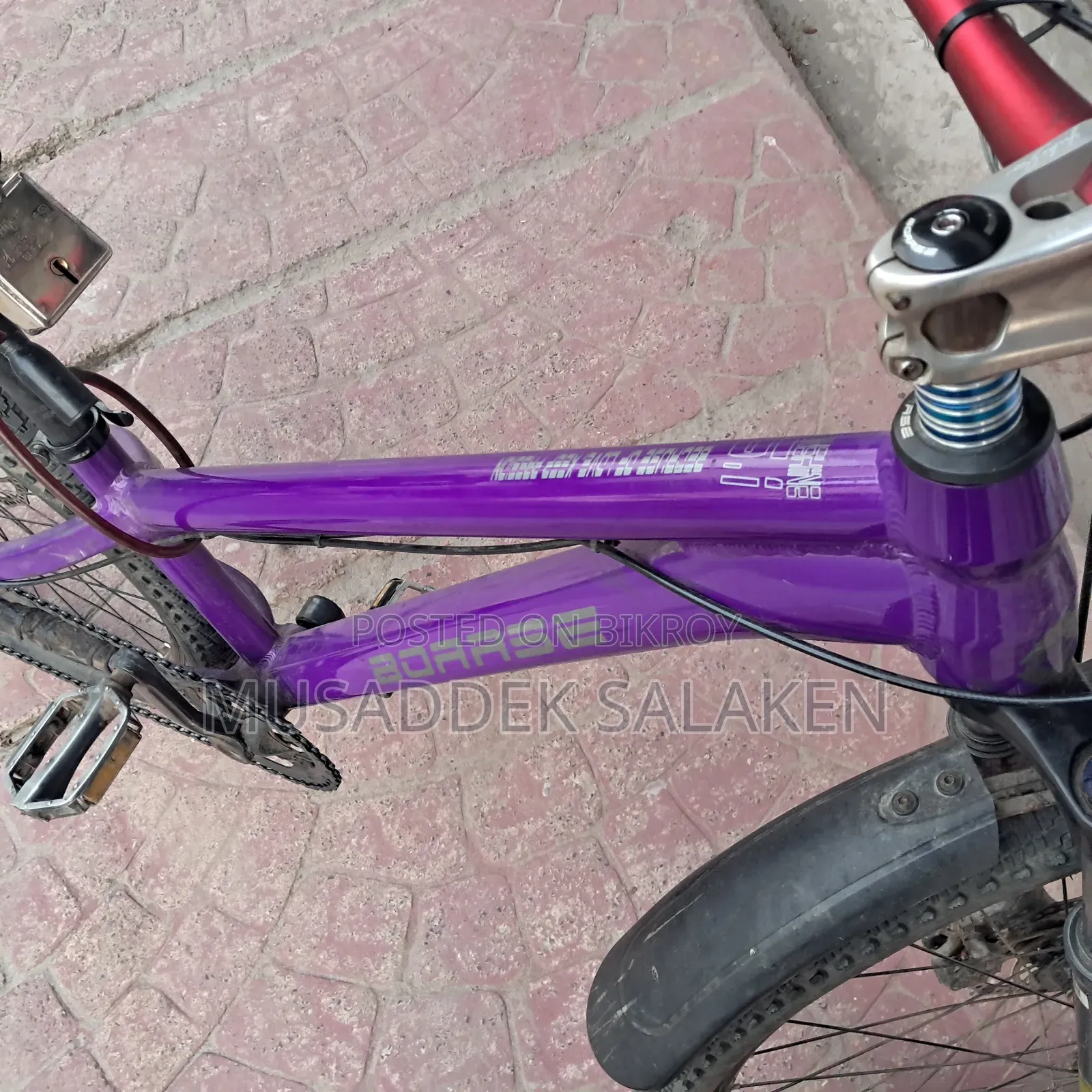 Cycle Frame Purple