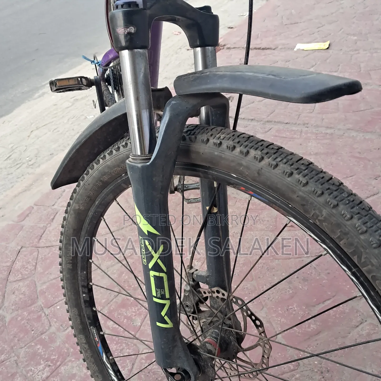 Cycle Frame Purple