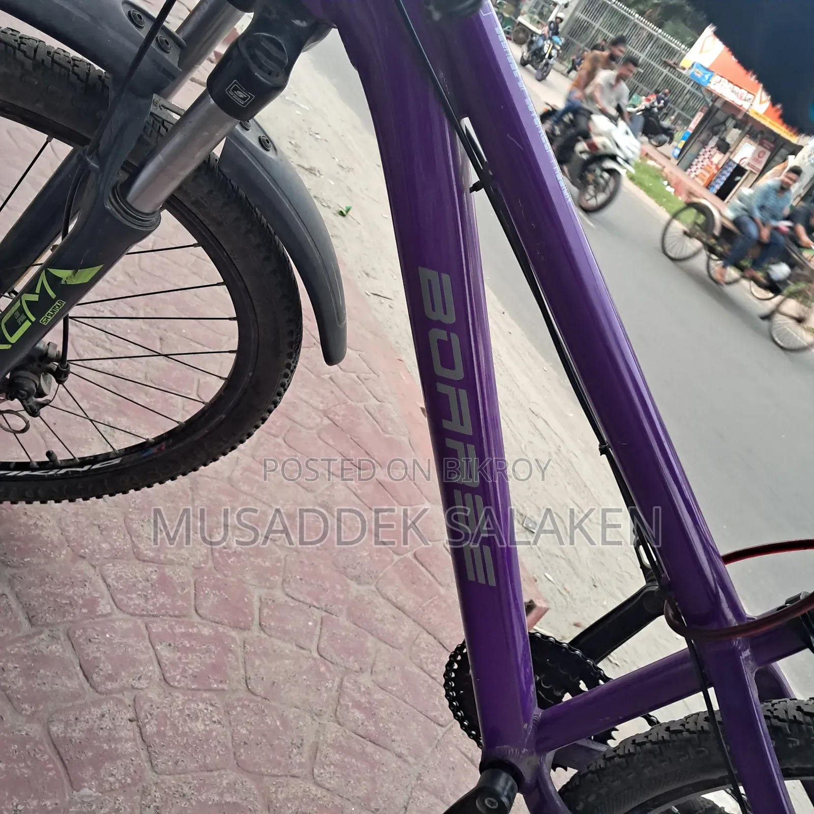 Cycle Frame Purple