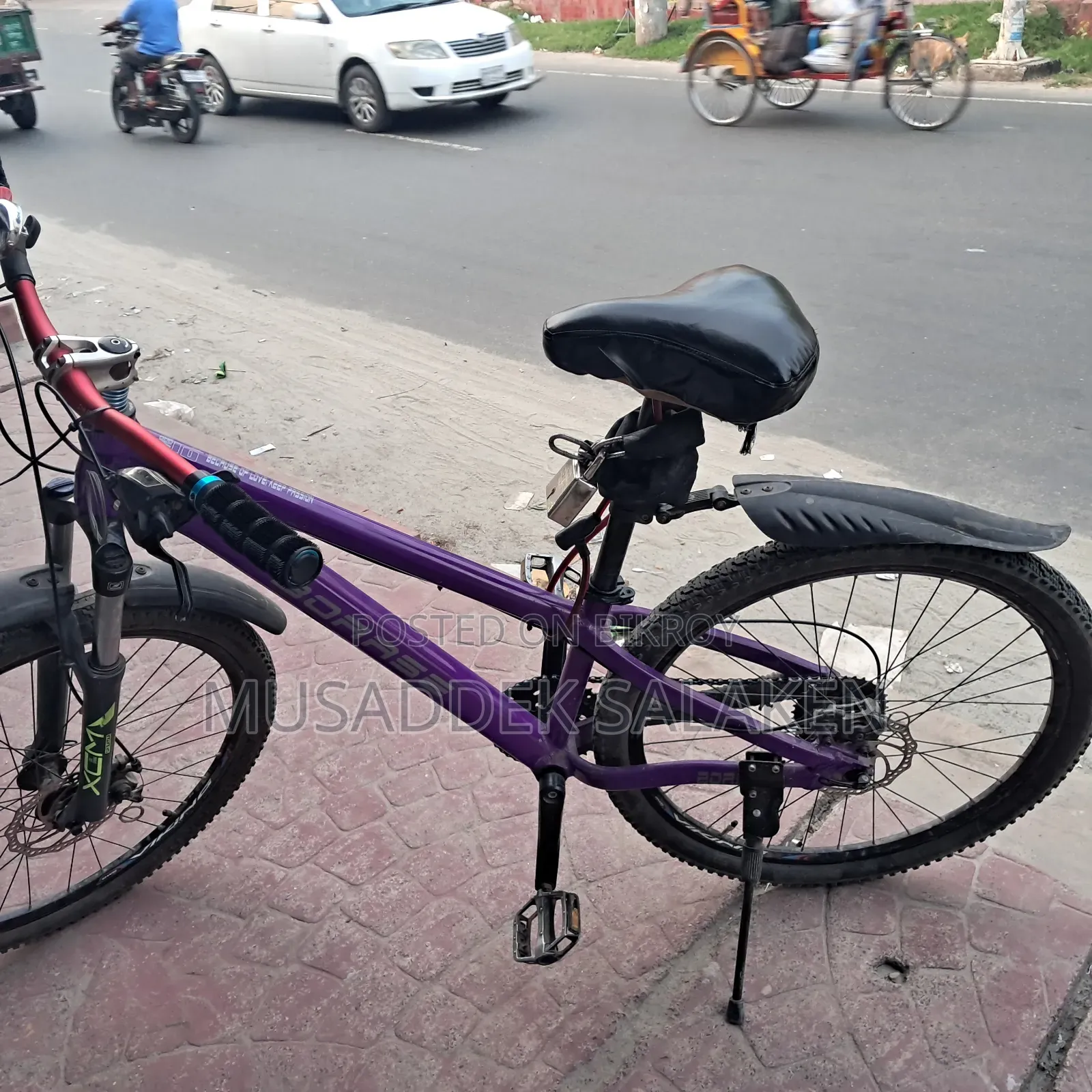 Cycle Frame Purple