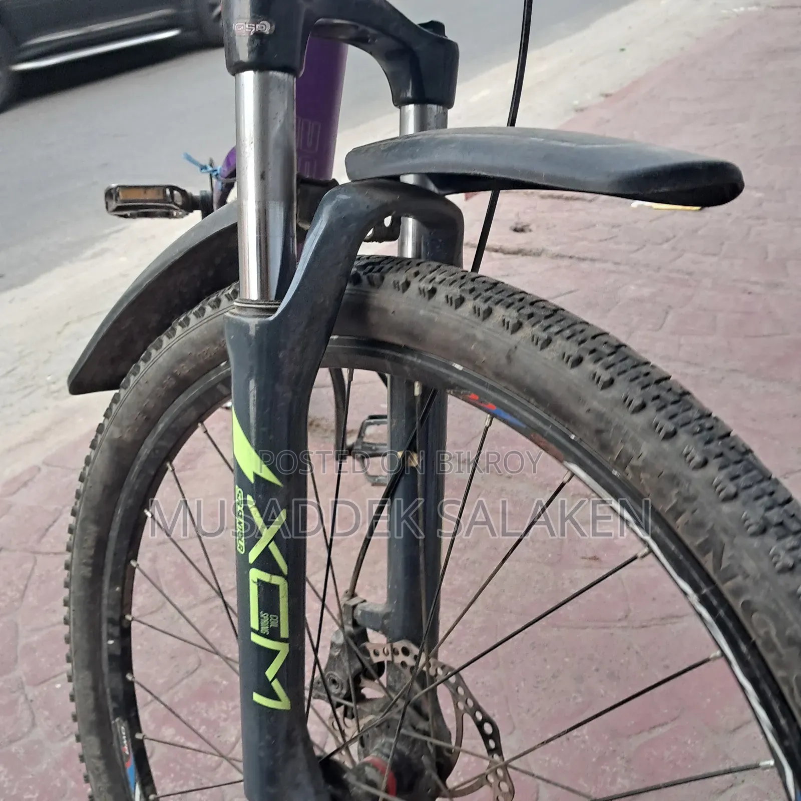 Cycle Frame Purple