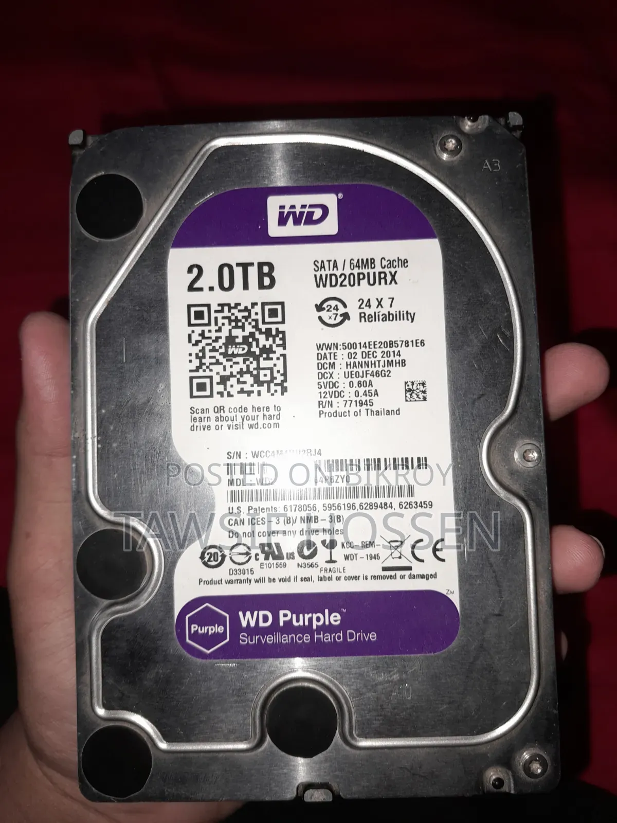 Hard Disk 2tb Wd Purple