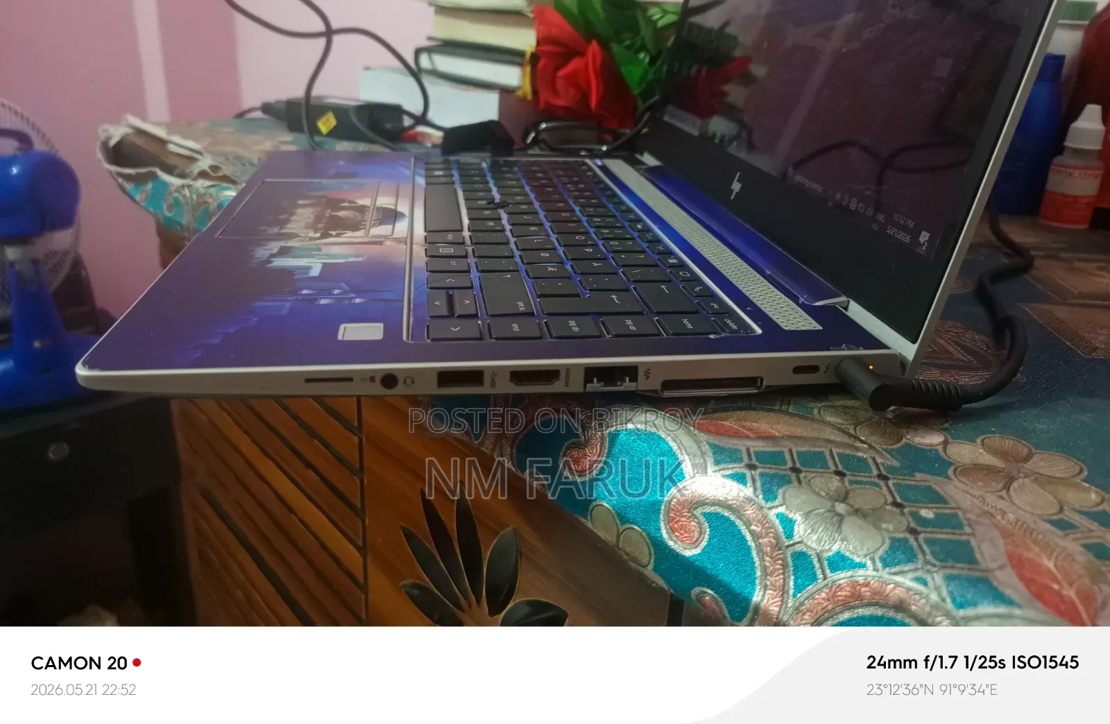 Laptop HP EliteBook 840 G6 8GB Intel Core I5 SSD 256GB