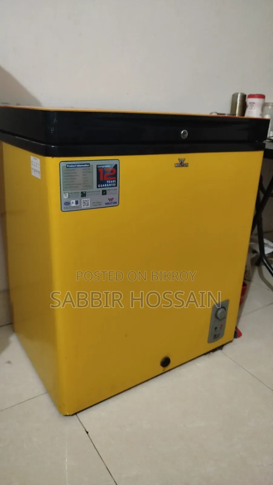 Walton Freezer 145l WCF-1d5-Gdel-Xx