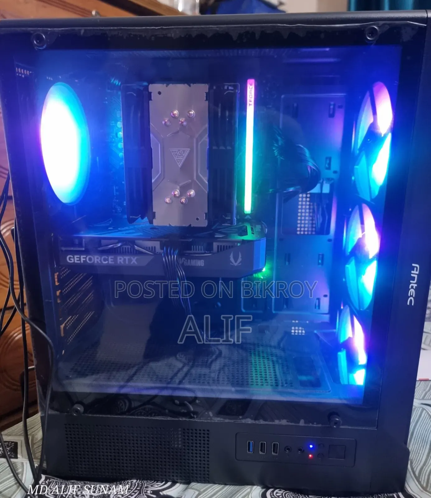 New Desktop Computer 16GB AMD Ryzen 5 SSD 500GB
