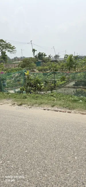 5 Katha Plot on 54' Road Adjacent to Purbachal Sector-10 Lake and Playground
