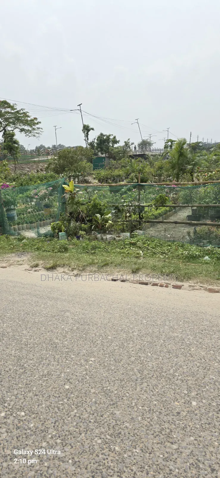 5 Katha Plot on 54' Road Adjacent to Purbachal Sector-10 Lake and Playground