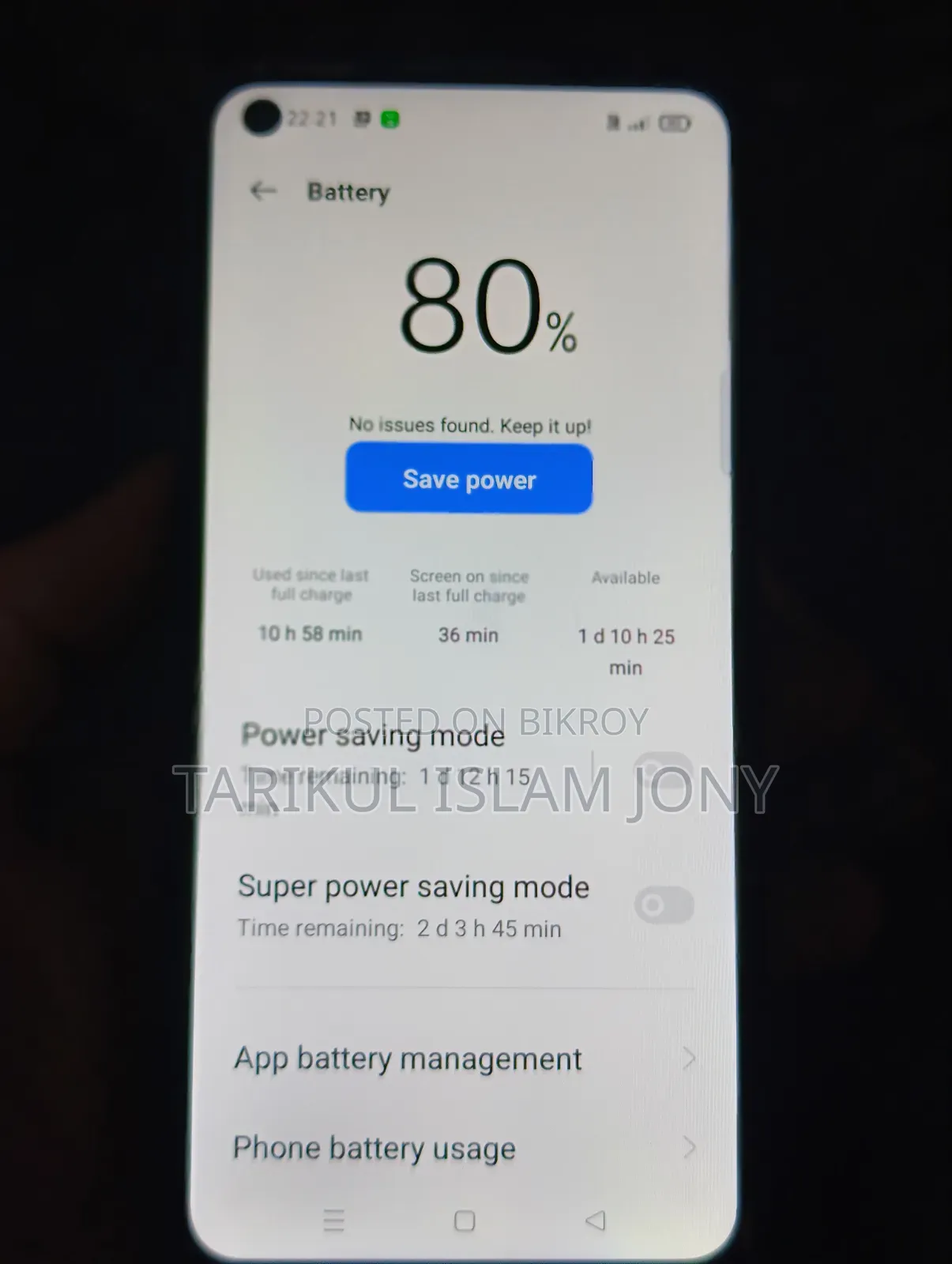 Realme 7i 128 GB Blue