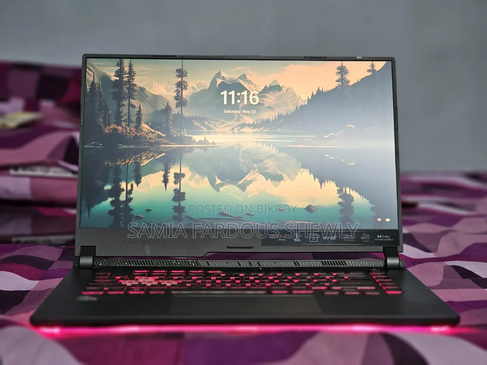 Laptop Asus ROG Strix G15 16GB AMD Ryzen 7 SSD 1T