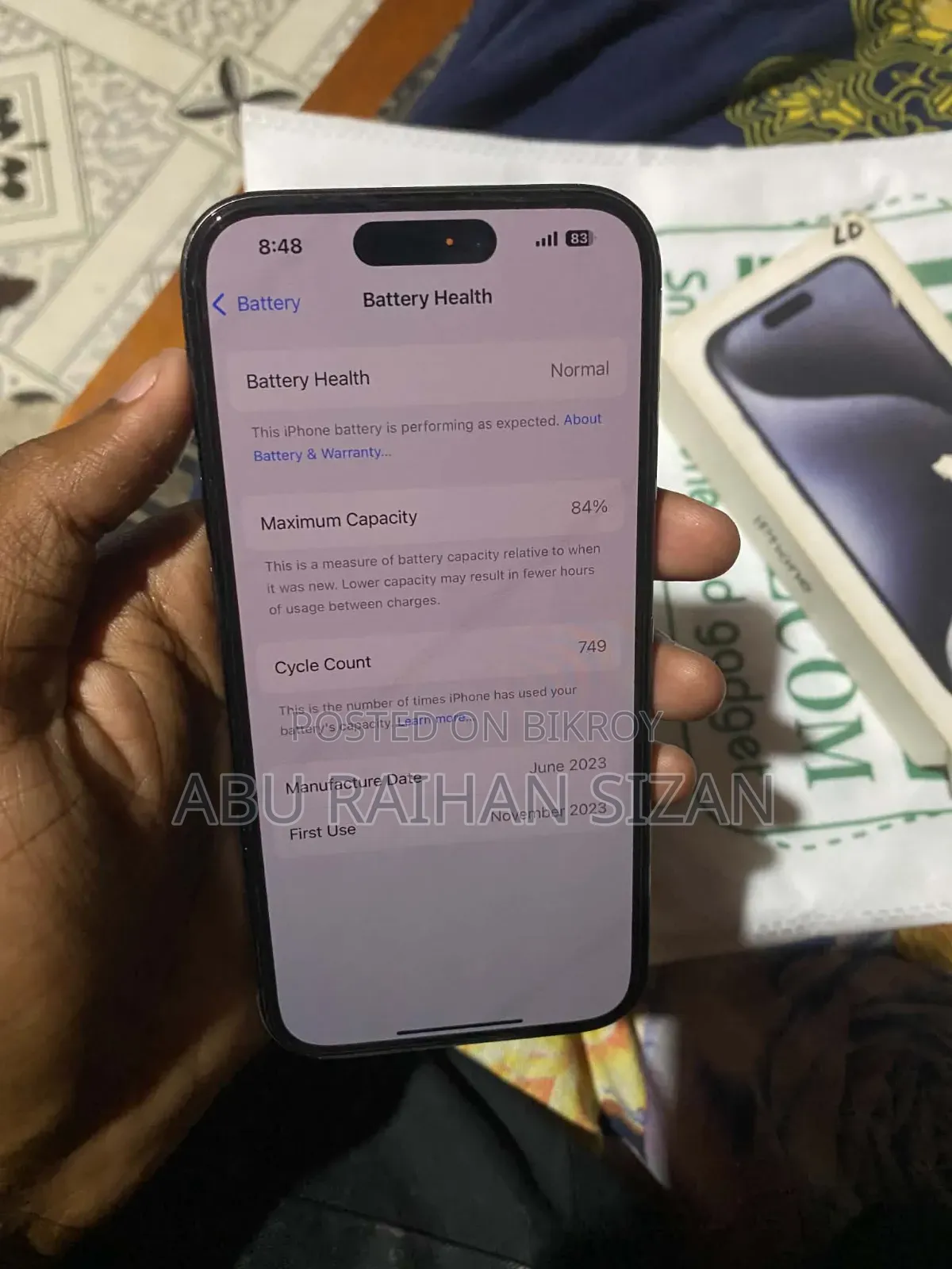 Apple iPhone 15 Pro 128 GB Black