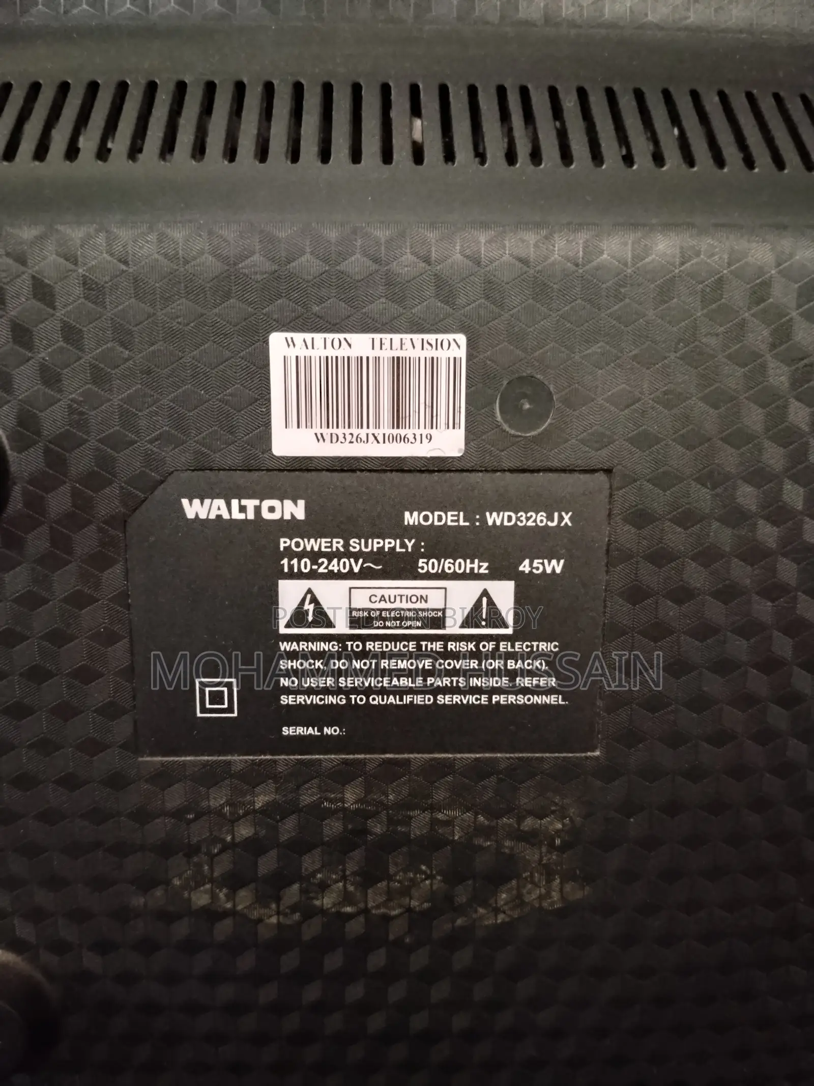 Walton Wd326jx Tv 32"