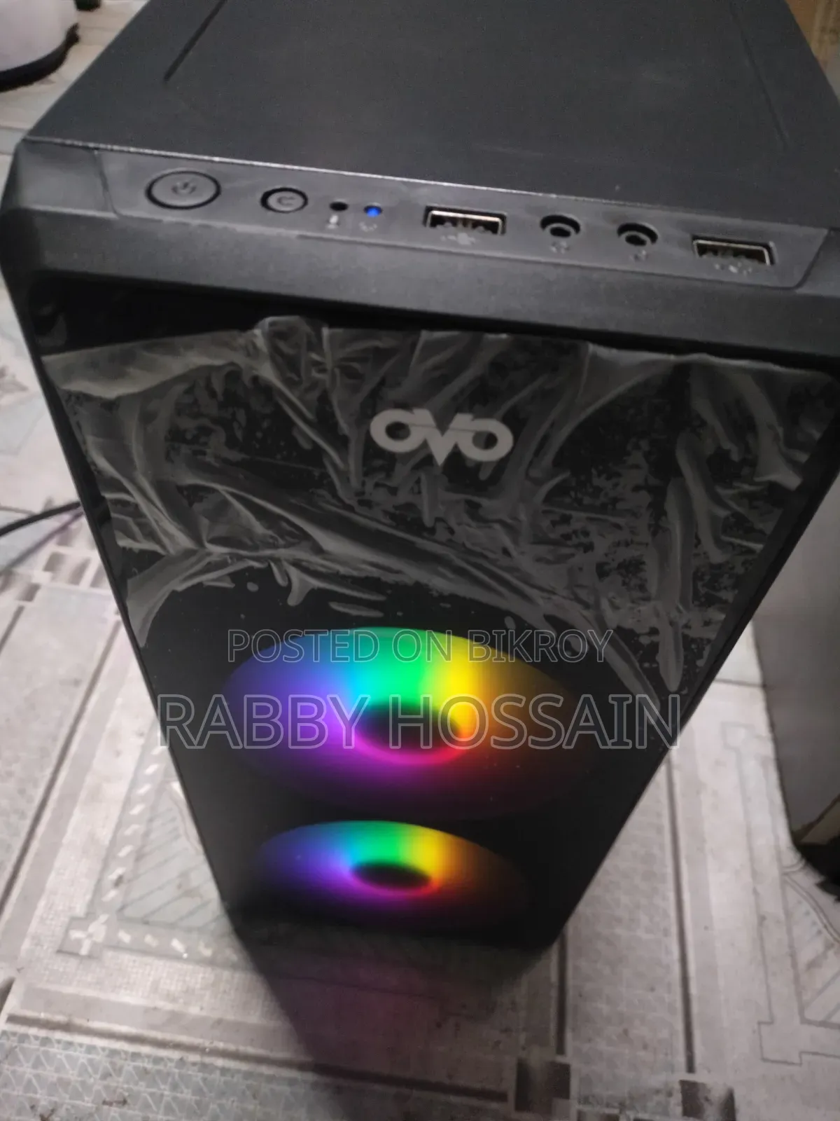 Desktop Computer MSI model 8GB AMD Ryzen 5 SSHD+SSD 128GB