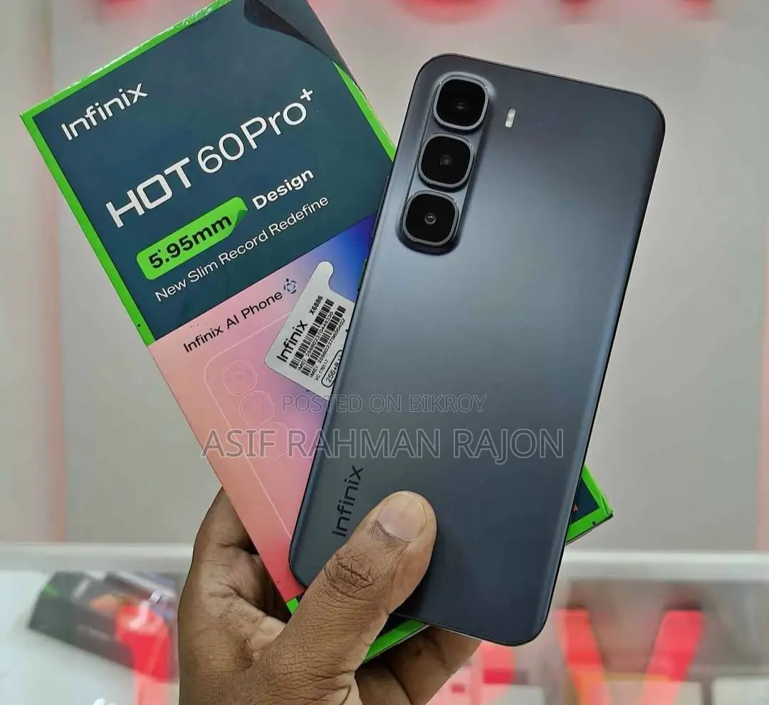 Infinix Hot 60 Pro+ 128 GB Black