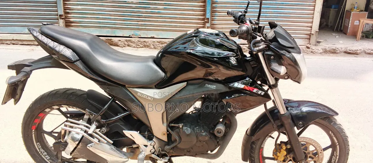 Suzuki Gixxer Monotone 2021 Black