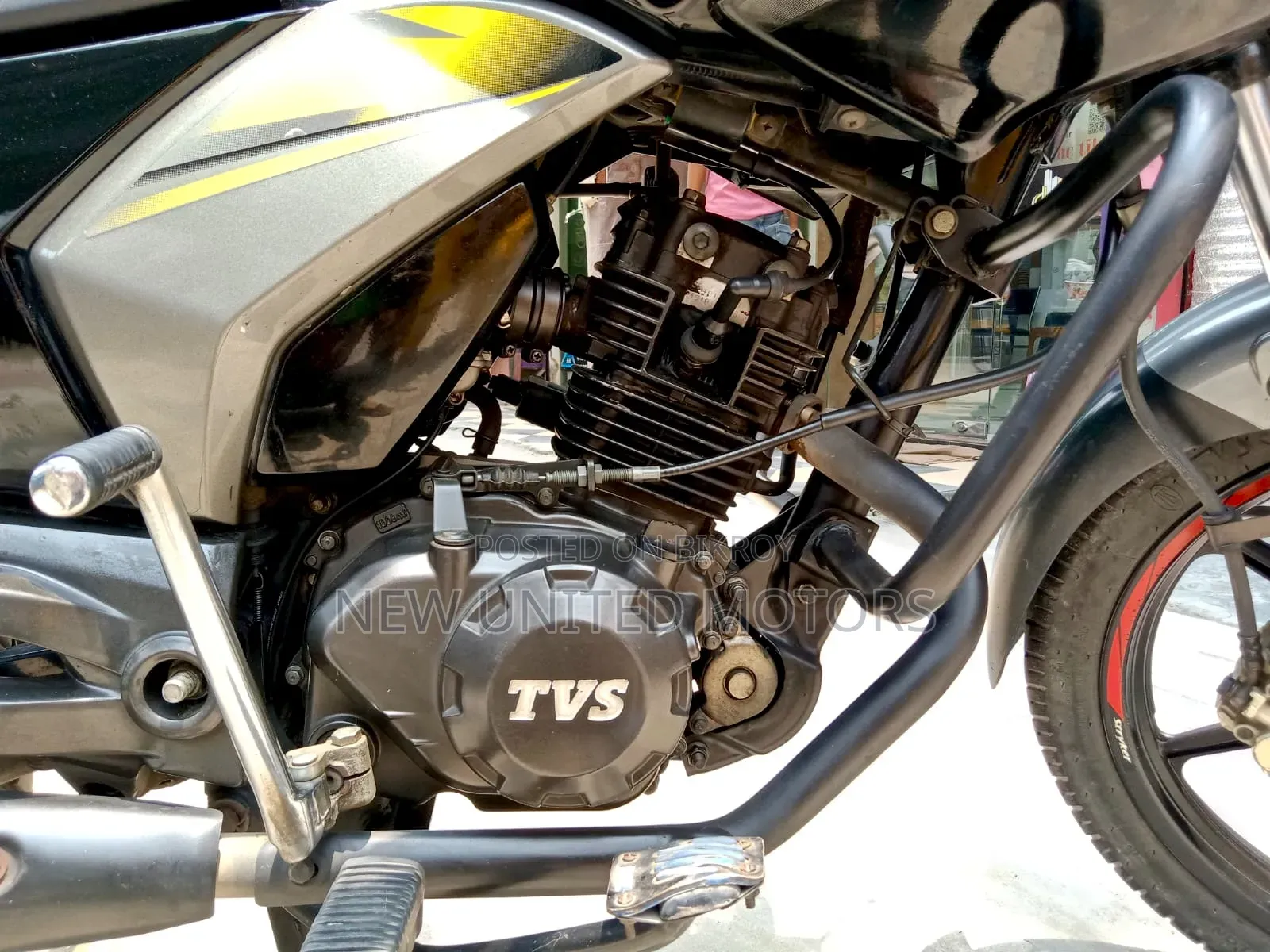 TVS Stryker 125 2020 Black